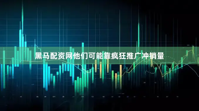黑马配资网他们可能靠疯狂推广冲销量
